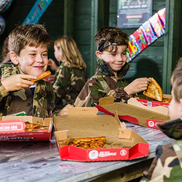 Pizza at Base Camp