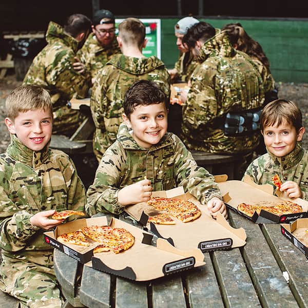 Pizza at Base Camp
