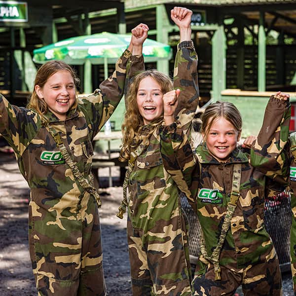 Girls at Base Camp