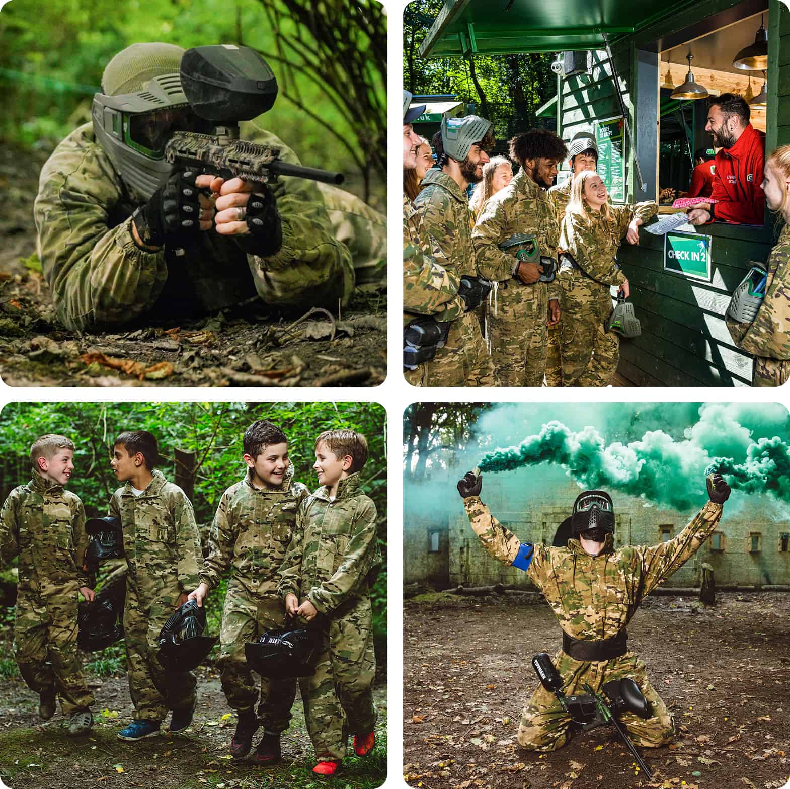 Paintball activity London, Surrey, Kent